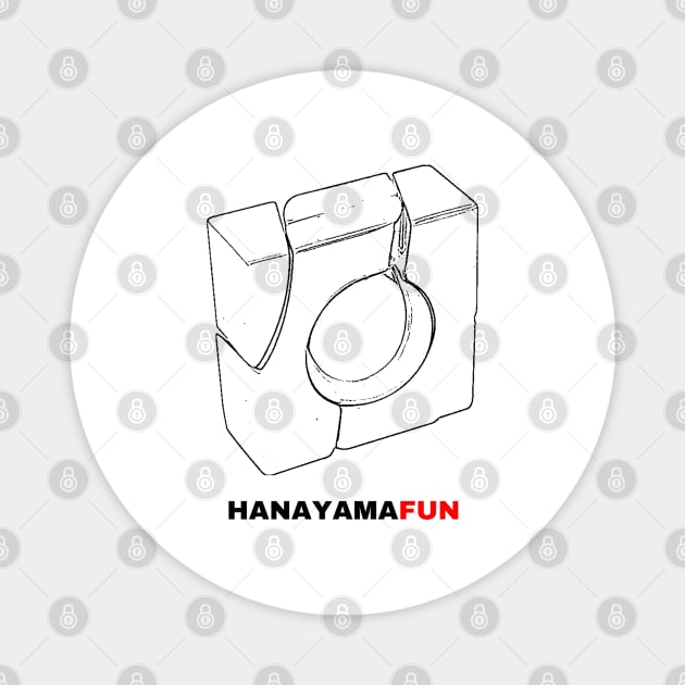 Hanayama Cast Marble Magnet by PuzzleScore